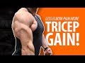 Less Elbow Pain - More TRICEP GAIN!