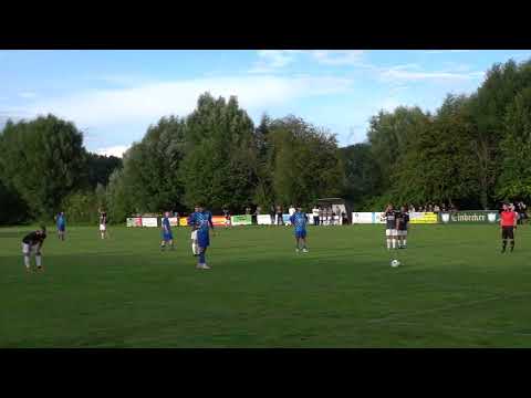 Elfmetertor von Mohammad Abdallah (SC Rosdorf) im Test gegen die SG Hoher  Hagen