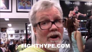 FREDDIE ROACH TALKS MIKEY GARCIA'S RETURN; SAYS MARES VS. CUELLAR RESCHEDULED FOR L.A.