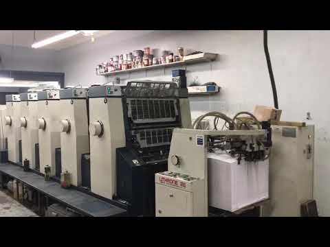 Komori lithrone l526  printing machine
