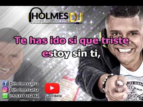 CADA VEZ OTRA VEZ / EDDIE SANTIAGO / Video Liryc letra / Holmes DJ