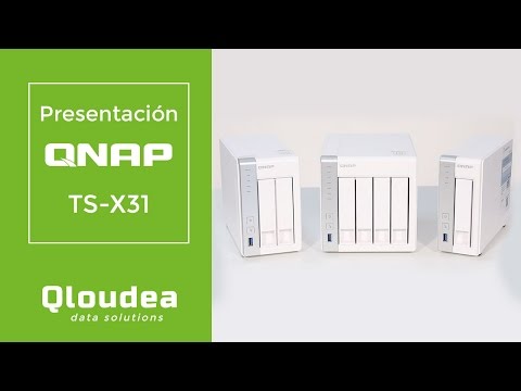 Servidores NAS QNAP Presentación TS-X31