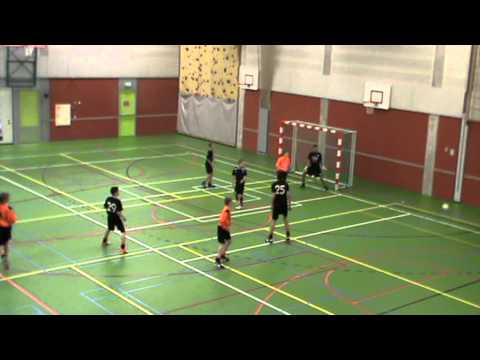 Barcelona - Real Madrid v.v. De Meern zaaltoernooi 29 december 2012