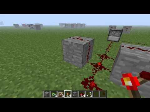 Minecraft Tutorial #3- How to make a RAPID Dispenser Gun (NO MODS!)