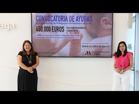 Presentacin de las ayudas por nacimiento o adopcin en municipios de menos de 5.000 habitantes