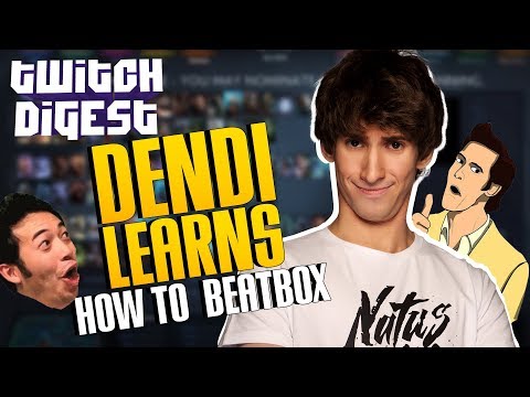 Dendi learns how to beatbox