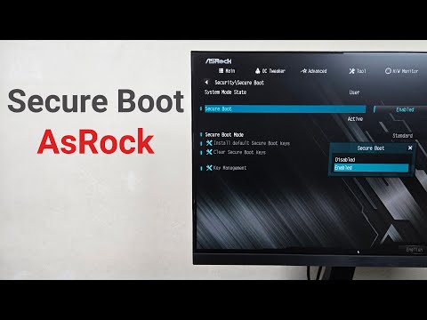 How to Enable or Disable Secure Boot in AsRock Motherboard