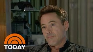 Robert Downey Jr. Walks Out Of &#39;Avengers&#39; Interview with ITN | TODAY