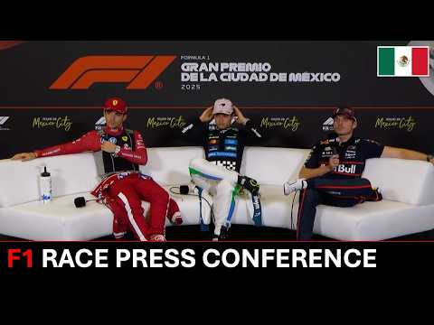 F1 Post Race Press Conference | Mexico GP 2025!