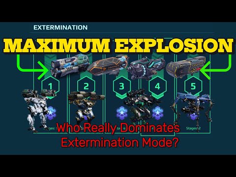 Pathfinder vs Curie vs Bagliore vs Dux: Who Really Dominates Extermination Mode? | war robots