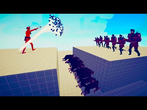 GATHERER & SMILODON vs 8x UNITS | Totally Accurate Battle Simulator
