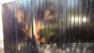 Spanish gate, Sliding Gate, Wood Gate Burbank