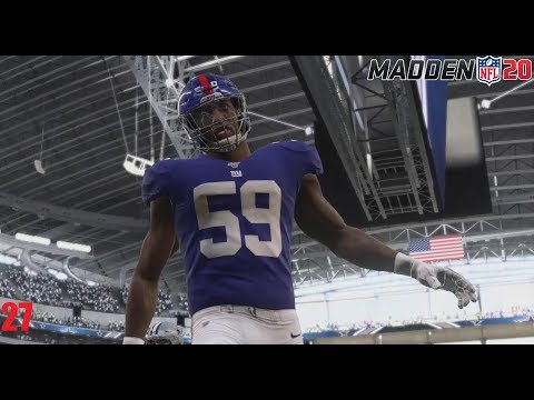 MAJOR Breakout Game for Lorenzo Carter! Madden NFL 20 Online Franchise Episode #27
