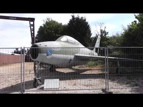 Republic F-84F Thunderstreak fighter bomber