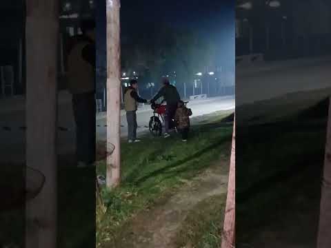 Motorcycle practice ends in crash in Agustoni, Argentina