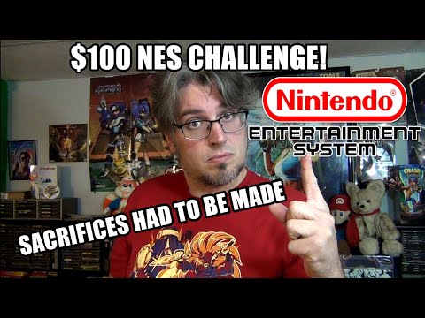 SACRIFICES HAD TO BE MADE! $100 NES CHALLENGE!