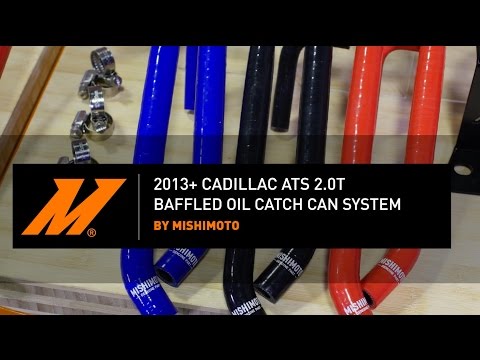 2013+ Cadillac ATS Baffled Oil Catch Can System Installation Guide by Mishimoto