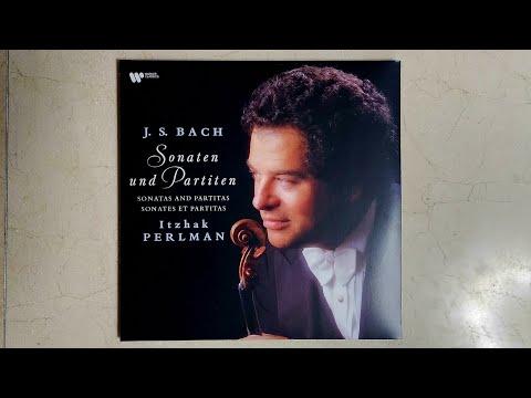 [LP] ITZHAK PERLMAN, J.S. BACH, Partita No.2 in D minor,  BWV 1004, V. CIACCONA - EMT 948