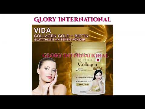 Vida Collagen Gold And Biotin Powder