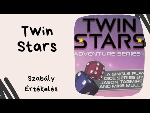 Két karakter, végtelen lehetőség: Twin Stars társasjáték játékbemutató és szabályismertető - Társasozz Okosan!