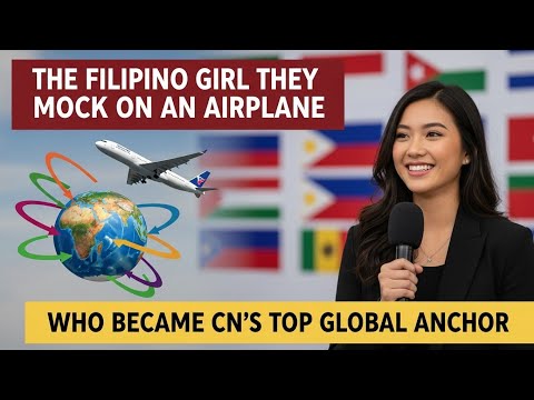 The Filipino Girl They Mocked on an Airplane… Who Became CNN’s Top Global Anchor