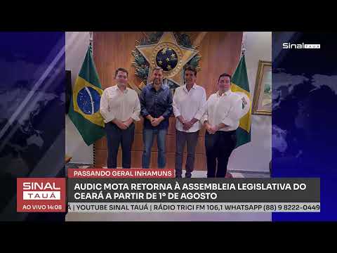 Audic Mota retorna à Assembleia Legislativa do Ceará a partir de 1º de agosto