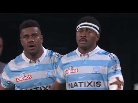 TOP 14 - Essai de Vinaya HABOSI (R92) - Racing 92 - Aviron Bayonnais - Saison 2022-2023