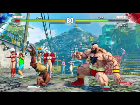 SFV beta Ranked Dhalsim vs Zangief