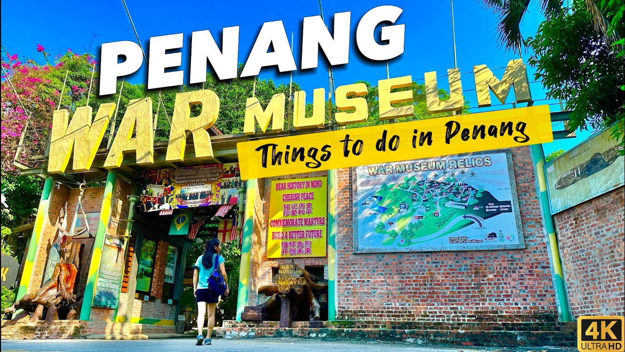Embark on a captivating virtual tour of the Penang War Museum.