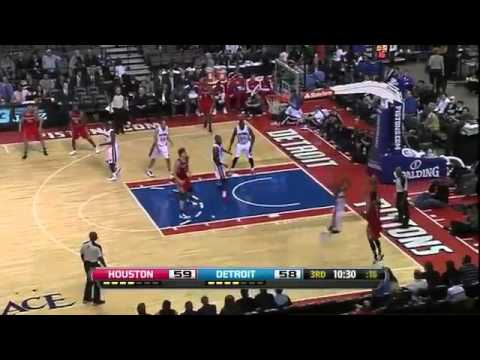 James Harden 37 points 12 assists vs Pistons 31.10.2012 Full Highlights