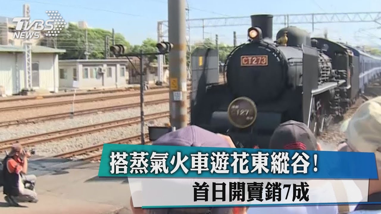 搭蒸氣火車遊花東縱谷! 首日開賣銷7成