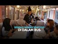 Sensasi Makan Seafood Di Dalam Bus