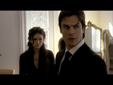 TVD 1x19 - Stefan finds out that Elena knows about the human blood | Delena Scenes HD
