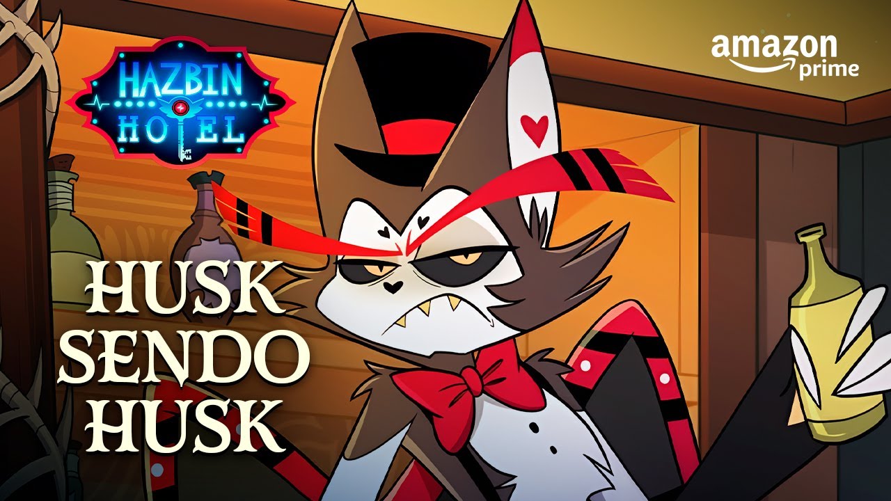 Melhores momentos do Husk na 2° temporada | Hazbin Hotel | Prime Video