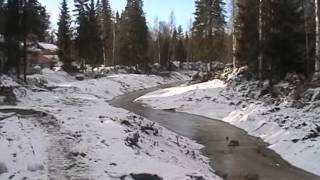preview picture of video 'Siikaputaan bioväylän ruoppaus 2003 - Bio channel dredging'