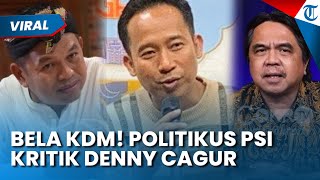 BELA DEDI MULYADI! Polistiku PSI Kritik Habis Denny Cagur, Singgung Soal Double Job di TV