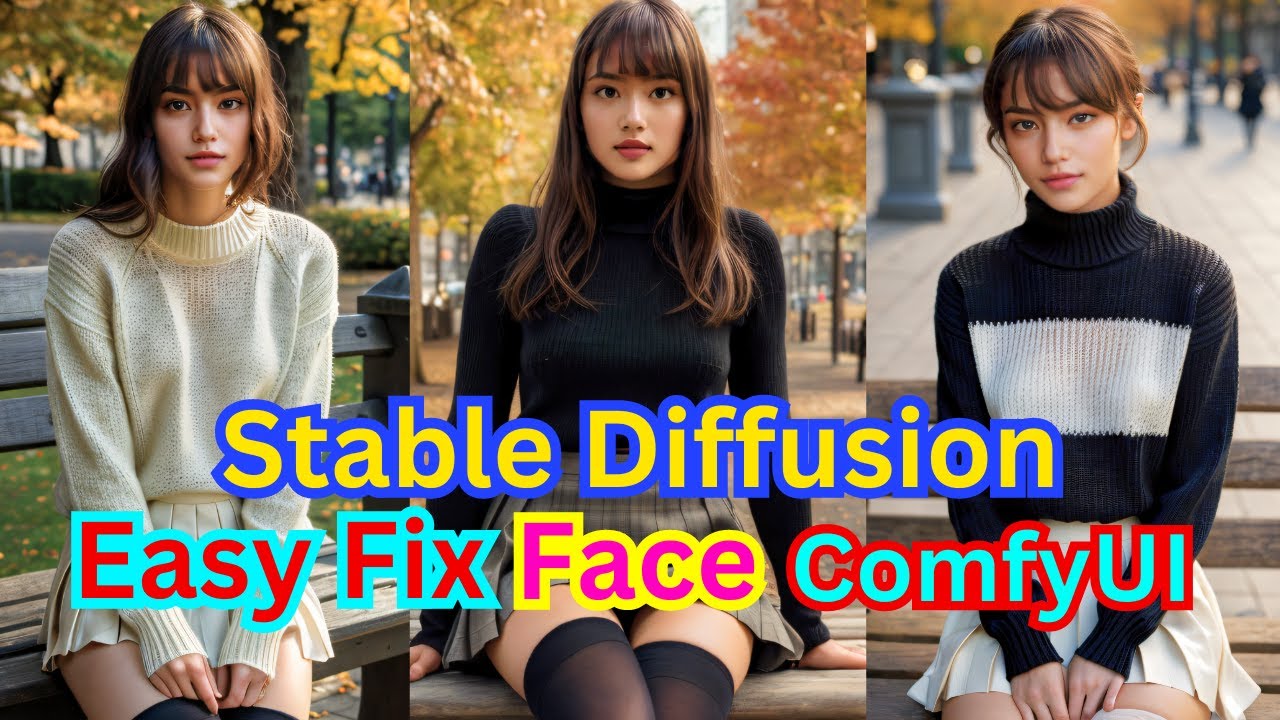 Stable Diffusion Fix Bad Face Using ComfyUI Workflow (Tutorial Guide)
