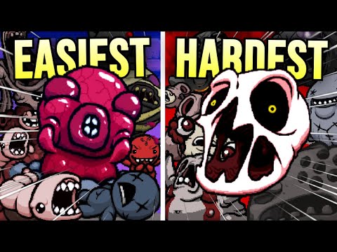 Ranking Isaac BOSSES by their DIFFICULTY Ft @noromeLIVE