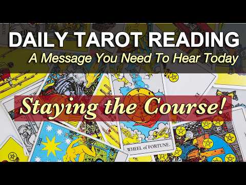 TODAY'S DAILY TAROT READING "A PLAN COMES TO FRUITION!" Intuitive Spiritual Guidance ✨