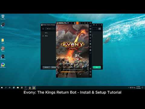 Evony Bot Setup And Basics
