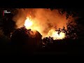 Brand tijdens noodweer verwoest woonboerderij Werkhoven [RTV Utrecht]