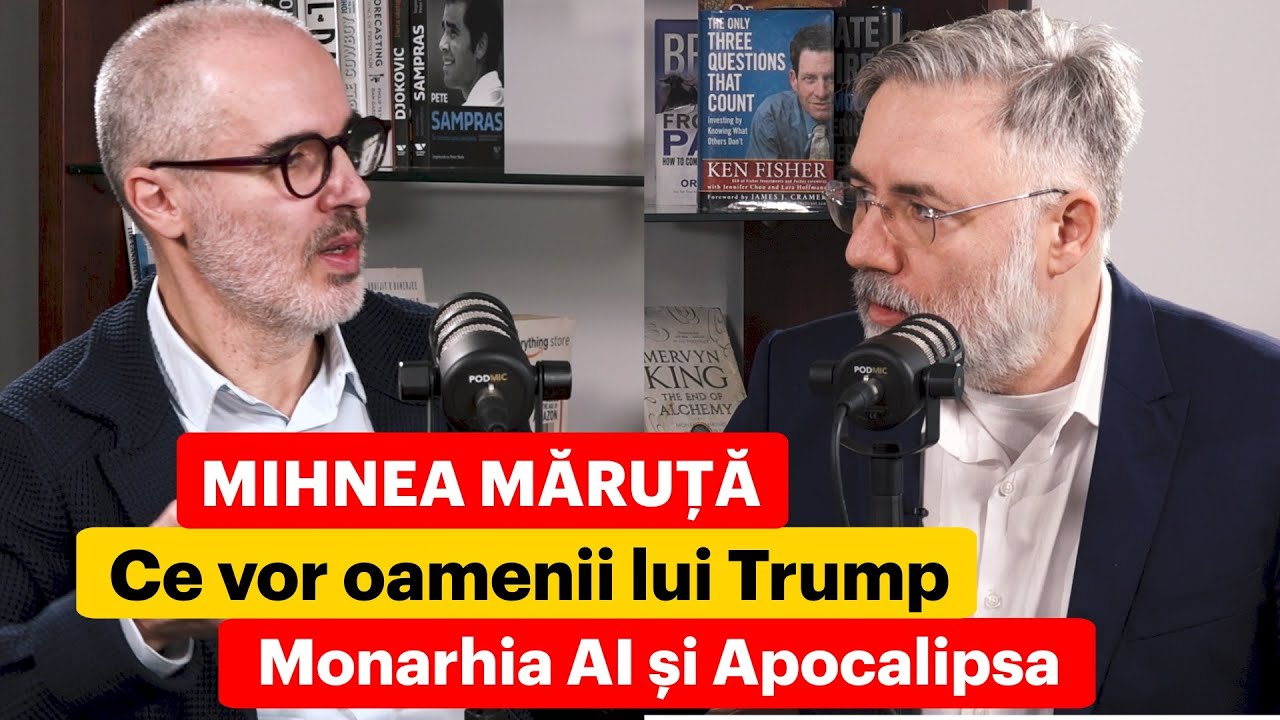 Mihnea Măruță. Ce vor oamenii lui Trump. Monarhia AI și Apocalipsa