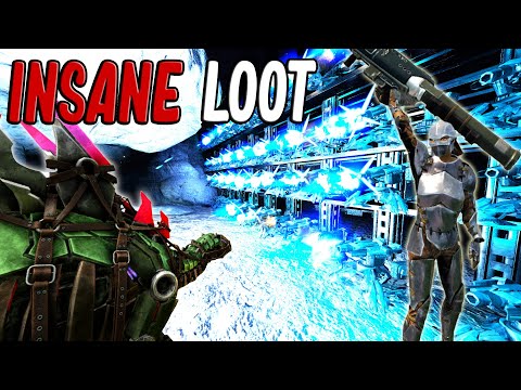 How A Duo Raided A Juicy Tek Base For INSANE LOOT - ARK