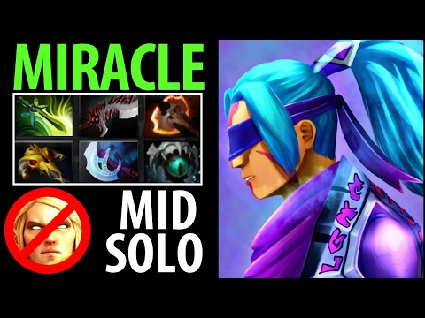 Miracle- Dota2 [Anti Mage] Solo Mid vs Invoker- Magic Sucks!