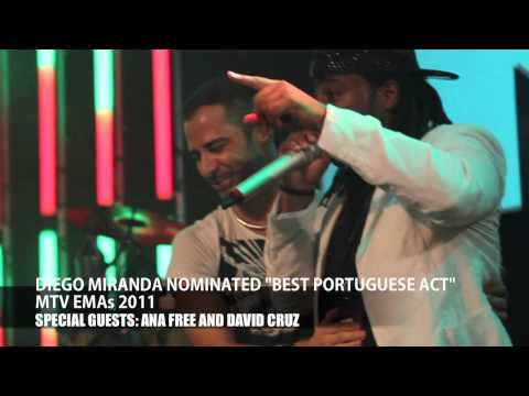 DIEGO MIRANDA "MTV VOTING PARTY" BEST PORTUGUESE ACT 2011
