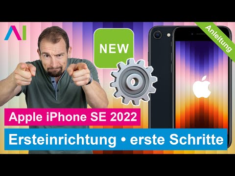 Apple iPhone SE 2022 - Ersteinrichtung / Konfiguration •  • 📱 • ⚙️ • ☑️ • Anleitung | Tutorial