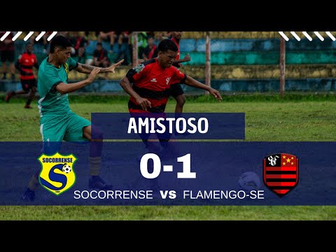JOGO COMPLETO | AMISTOSOS 2024 | SOCORRENSE x FLAMENGO-SE | SUB-20 #futebol #dribles #aovivo