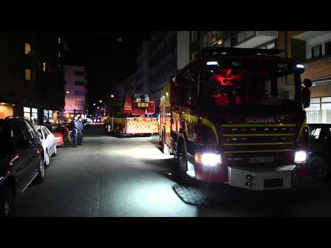 Lägenhetsbrand på Möllevångsgatan i Malmö