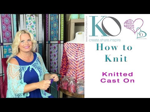 How to Knit Knitted Cast On