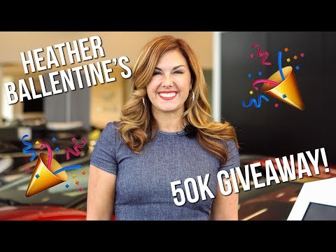 HEATHER BALLENTINE'S 50K GIVEAWAY 2017